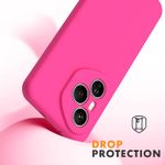 Laptop, Telefoane si Tablete - Telefoane mobile si accesorii - Accesorii Telefoane - Huse telefoane - Husa Soft Touch, slim, ALC Mobile, anti soc, compatibila cu Honor 400 Pro, Roz Aprins Tpu - Infinity.ro