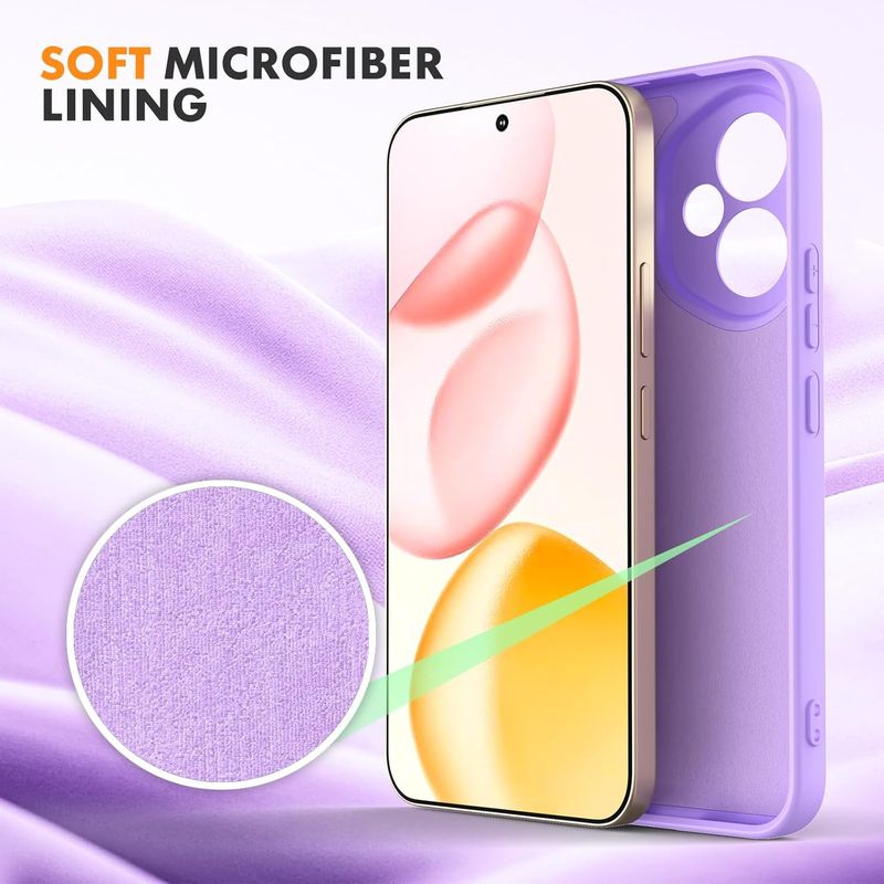 Laptop, Telefoane si Tablete - Telefoane mobile si accesorii - Accesorii Telefoane - Huse telefoane - Husa Soft Touch, slim, ALC Mobile, anti soc, compatibila cu Honor 400 5G, Lila Tpu - Infinity.ro