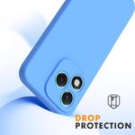 Laptop, Telefoane si Tablete - Telefoane mobile si accesorii - Accesorii Telefoane - Huse telefoane - Husa Soft Touch, slim, ALC Mobile, anti soc, compatibila cu Honor 400 Lite 5G, Albastru Tpu - Infinity.ro