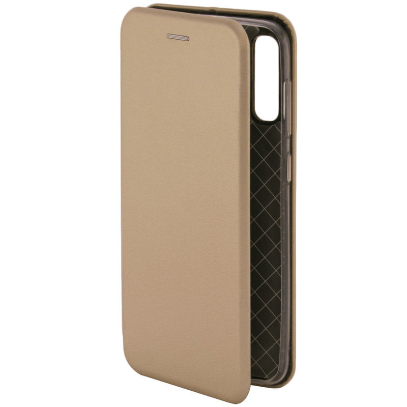 Laptop, Telefoane si Tablete - Telefoane mobile si accesorii - Accesorii Telefoane - Huse telefoane - Husa Flip Cover Magnetic Pentru Samsung Galaxy A30s, Gold - Infinity.ro