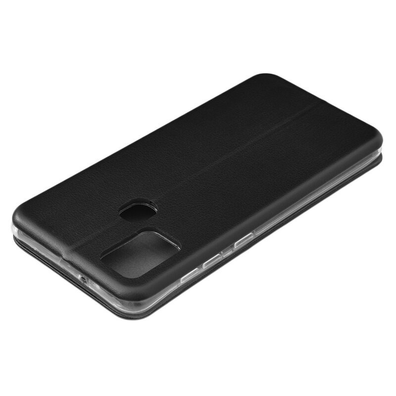 Laptop, Telefoane si Tablete - Telefoane mobile si accesorii - Accesorii Telefoane - Huse telefoane - Husa Flip cover magnetic pentru Samsung Galaxy A21s, A217F Negru - Infinity.ro