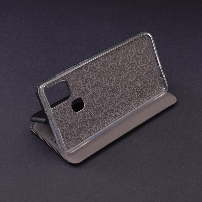 Laptop, Telefoane si Tablete - Telefoane mobile si accesorii - Accesorii Telefoane - Huse telefoane - Husa Flip cover magnetic pentru Samsung Galaxy A21s, A217F Negru - Infinity.ro