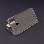 Laptop, Telefoane si Tablete - Telefoane mobile si accesorii - Accesorii Telefoane - Huse telefoane - Husa Flip cover magnetic pentru Samsung Galaxy A21s, A217F Gold - Infinity.ro