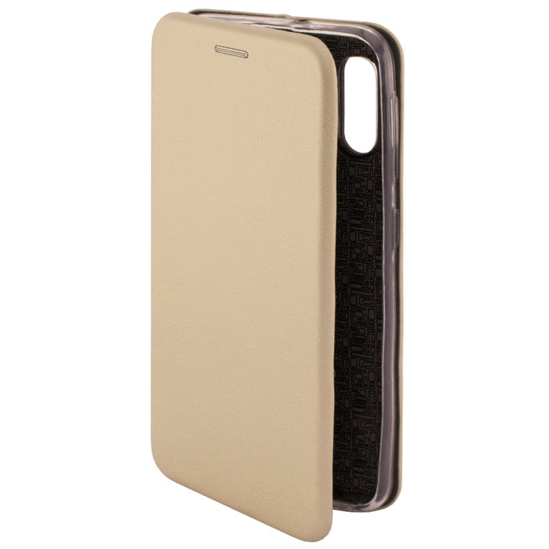 Laptop, Telefoane si Tablete - Telefoane mobile si accesorii - Accesorii Telefoane - Huse telefoane - Husa Flip Cover Magnetic Pentru Samsung Galaxy A20e, A202, Gold - Infinity.ro