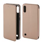 Laptop, Telefoane si Tablete - Telefoane mobile si accesorii - Accesorii Telefoane - Huse telefoane - Husa Flip Cover Magnetic Pentru Samsung Galaxy A10, A105, Gold - Infinity.ro