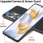 Laptop, Telefoane si Tablete - Telefoane mobile si accesorii - Accesorii Telefoane - Huse telefoane - Husa de protectie din silicon TPU premium Husa moale, rezistenta la praf pentru Honor 90 - Negru - Infinity.ro