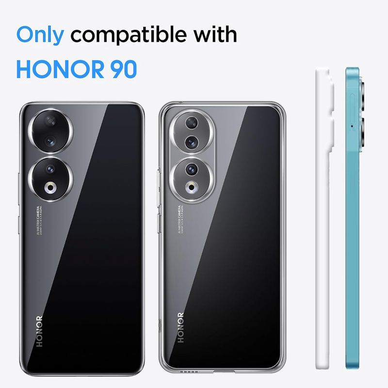 Laptop, Telefoane si Tablete - Telefoane mobile si accesorii - Accesorii Telefoane - Huse telefoane - Husa pentru Honor 90, rezistenta la socuri, subtire, transparenta, anti-zgarieturi, carcasa subtire din TPU - Infinity.ro