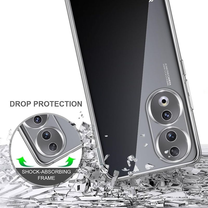 Laptop, Telefoane si Tablete - Telefoane mobile si accesorii - Accesorii Telefoane - Huse telefoane - Husa pentru Honor 90, rezistenta la socuri, subtire, transparenta, anti-zgarieturi, carcasa subtire din TPU - Infinity.ro