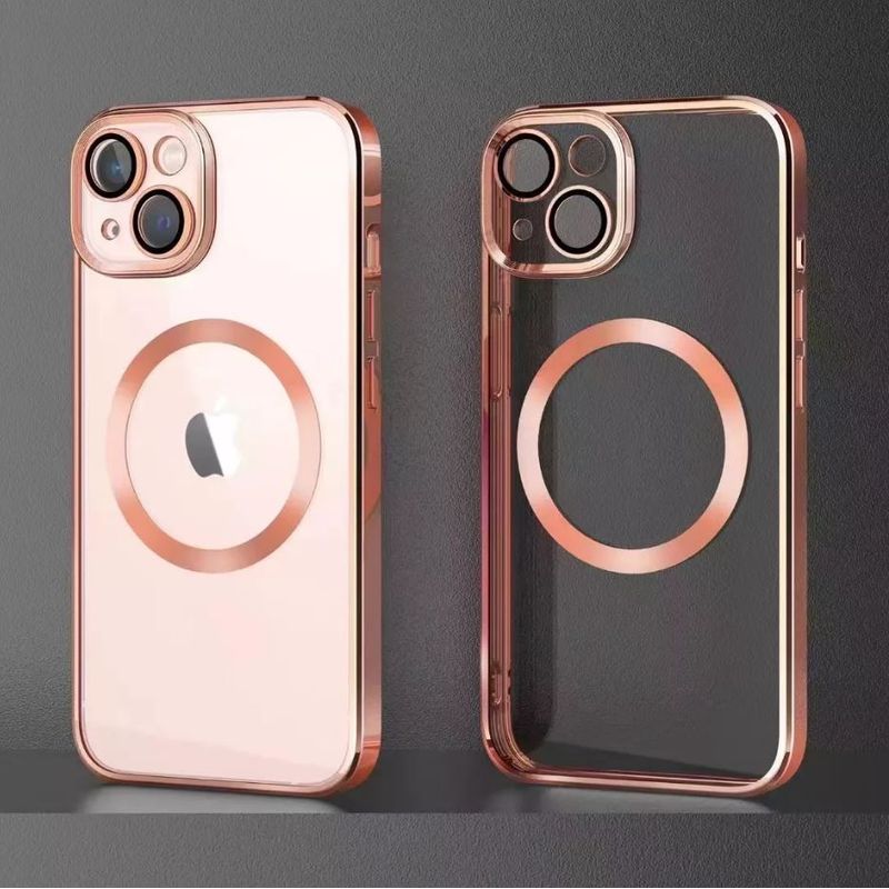 Laptop, Telefoane si Tablete - Telefoane mobile si accesorii - Accesorii Telefoane - Huse telefoane - Husa MagSure Rose Gold, compatibil cu IPhone 12 - Infinity.ro