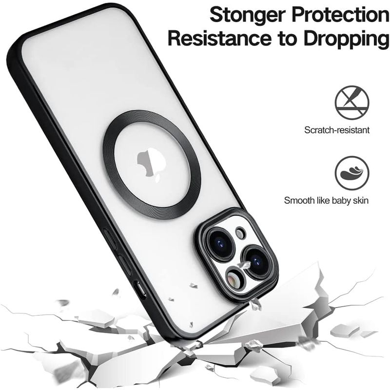 Laptop, Telefoane si Tablete - Telefoane mobile si accesorii - Accesorii Telefoane - Huse telefoane - Husa MagSure Negru, compatibil cu IPhone 12 - Infinity.ro