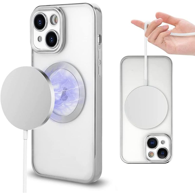 Laptop, Telefoane si Tablete - Telefoane mobile si accesorii - Accesorii Telefoane - Huse telefoane - Husa MagSure Silver, compatibil cu IPhone 11 - Infinity.ro