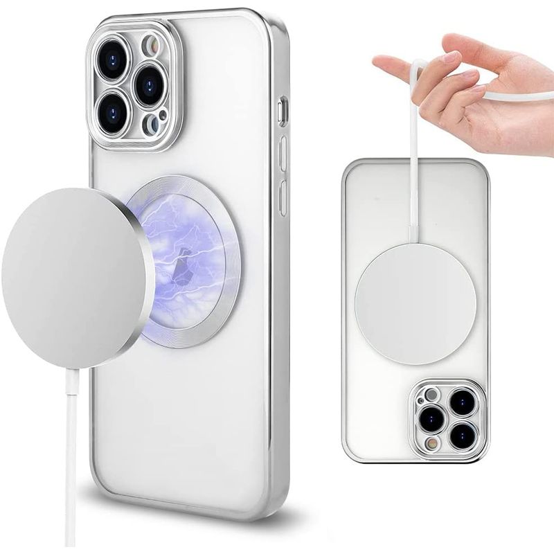 Laptop, Telefoane si Tablete - Telefoane mobile si accesorii - Accesorii Telefoane - Huse telefoane - Husa MagSure Silver, compatibil cu IPhone 11 Pro Max - Infinity.ro