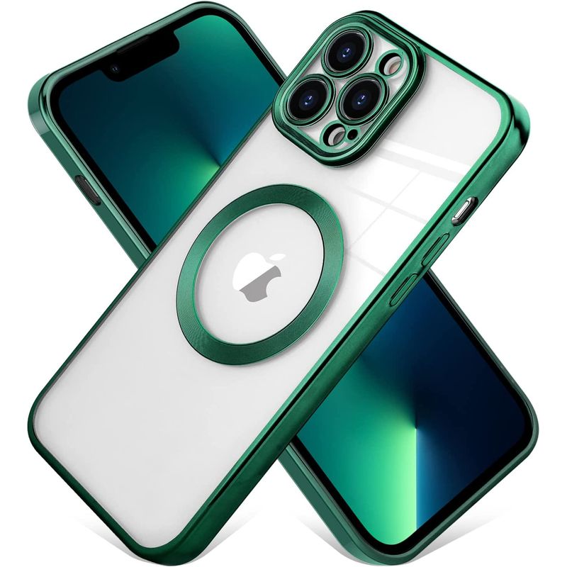 Laptop, Telefoane si Tablete - Telefoane mobile si accesorii - Accesorii Telefoane - Huse telefoane - Husa MagSure Verde, compatibil cu IPhone 12 Pro Max - Infinity.ro