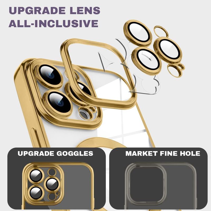 Laptop, Telefoane si Tablete - Telefoane mobile si accesorii - Accesorii Telefoane - Huse telefoane - Husa MagSure Rose Gold, compatibil cu IPhone 12 Pro Max - Infinity.ro