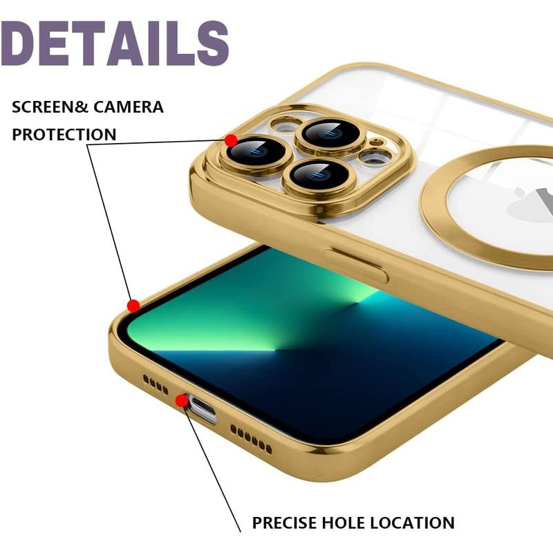 Laptop, Telefoane si Tablete - Telefoane mobile si accesorii - Accesorii Telefoane - Huse telefoane - Husa MagSure Rose Gold, compatibil cu IPhone 12 Pro Max - Infinity.ro
