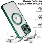 Laptop, Telefoane si Tablete - Telefoane mobile si accesorii - Accesorii Telefoane - Huse telefoane - Husa MagSure Verde, compatibil cu IPhone 12 Pro - Infinity.ro