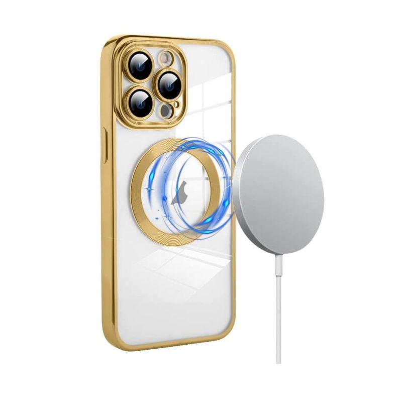 Laptop, Telefoane si Tablete - Telefoane mobile si accesorii - Accesorii Telefoane - Huse telefoane - Husa MagSure Rose Gold, compatibil cu IPhone 13 Pro Max - Infinity.ro