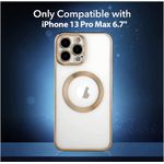 Laptop, Telefoane si Tablete - Telefoane mobile si accesorii - Accesorii Telefoane - Huse telefoane - Husa MagSure Rose Gold, compatibil cu IPhone 13 Pro Max - Infinity.ro