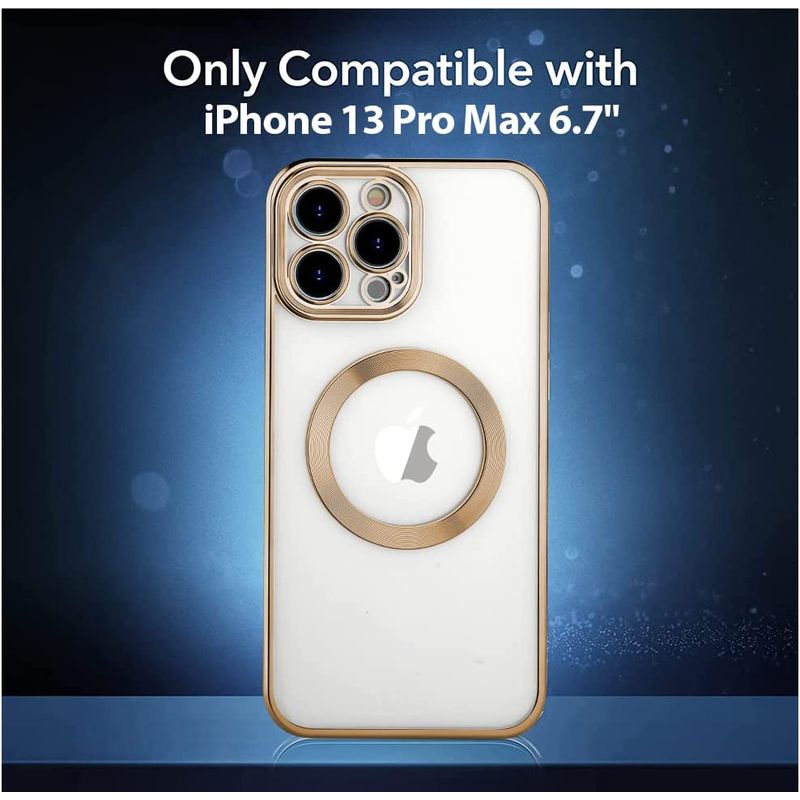 Laptop, Telefoane si Tablete - Telefoane mobile si accesorii - Accesorii Telefoane - Huse telefoane - Husa MagSure Rose Gold, compatibil cu IPhone 13 Pro Max - Infinity.ro