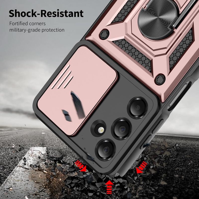 Laptop, Telefoane si Tablete - Telefoane mobile si accesorii - Accesorii Telefoane - Huse telefoane - Husa pentru Samsung Galaxy A16 - ALC Mobile, Armor Anti Soc - Rose - Infinity.ro