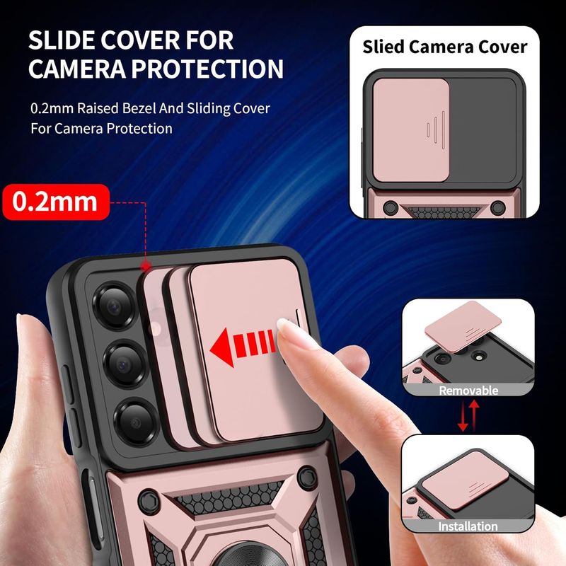 Laptop, Telefoane si Tablete - Telefoane mobile si accesorii - Accesorii Telefoane - Huse telefoane - Husa pentru Samsung Galaxy A16 - ALC Mobile, Armor Anti Soc - Rose - Infinity.ro