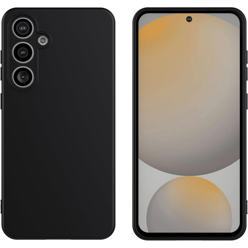 Laptop, Telefoane si Tablete - Telefoane mobile si accesorii - Accesorii Telefoane - Huse telefoane - Husa silicon, ALC Mobile, compatibila cu Samsung Galaxy S24 Fe, Negru - Infinity.ro