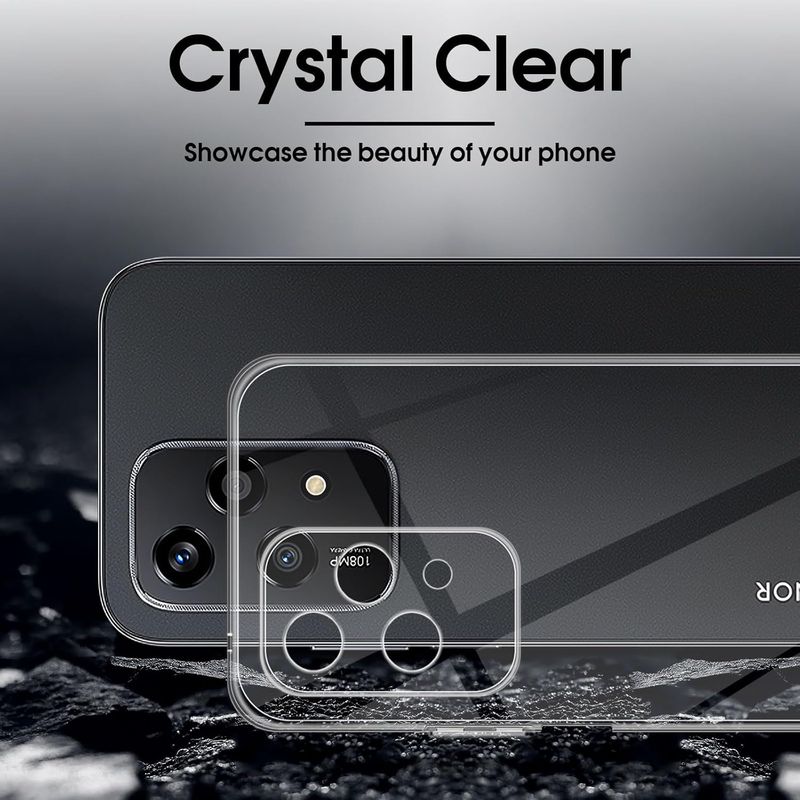 Laptop, Telefoane si Tablete - Telefoane mobile si accesorii - Accesorii Telefoane - Huse telefoane - Husa compatibila cu Honor 200 Lite 5G, ultra subtire, protectie moale TPU rezistenta la socuri - Transparent - Infinity.ro