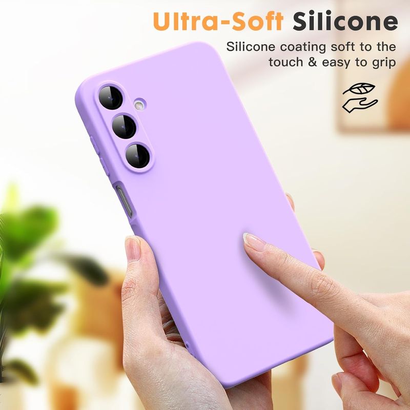 Laptop, Telefoane si Tablete - Telefoane mobile si accesorii - Accesorii Telefoane - Huse telefoane - Husa Compatibila cu Samsung Galaxy A17, TPU Lila, Slim Soft Touch, Anti-Soc, ALC Mobile - Infinity.ro