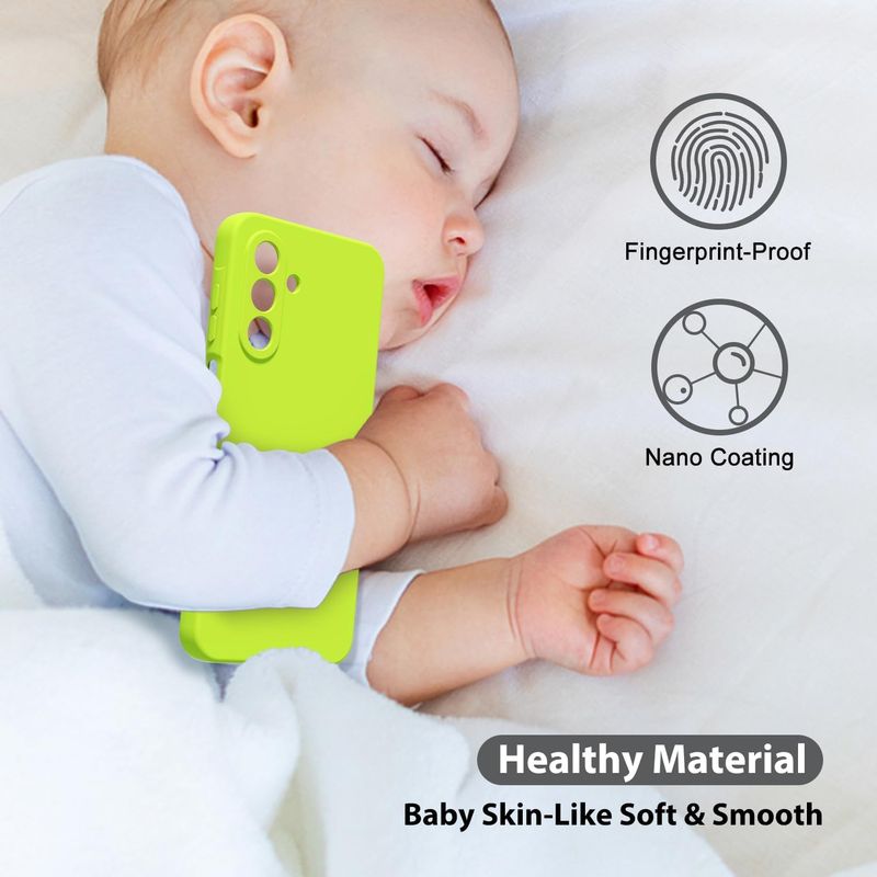 Laptop, Telefoane si Tablete - Telefoane mobile si accesorii - Accesorii Telefoane - Huse telefoane - Husa Compatibila cu Samsung Galaxy A17, TPU Verde Neon, Slim Soft Touch, Anti-Soc, ALC Mobile - Infinity.ro