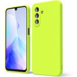 Laptop, Telefoane si Tablete - Telefoane mobile si accesorii - Accesorii Telefoane - Huse telefoane - Husa Compatibila cu Samsung Galaxy A17, TPU Verde Neon, Slim Soft Touch, Anti-Soc, ALC Mobile - Infinity.ro