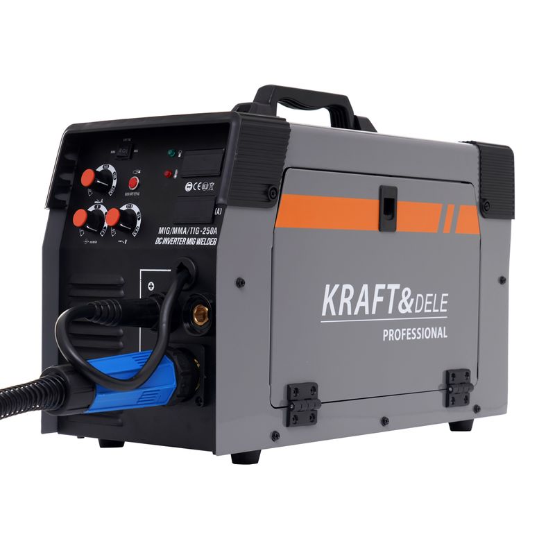 Auto si Moto - Reparatii si depanare - Scule auto - Scule si truse auto - Aparat de sudura MIG/MMA/TIG-250A, Kraft&Dele, KD1884 - Infinity.ro