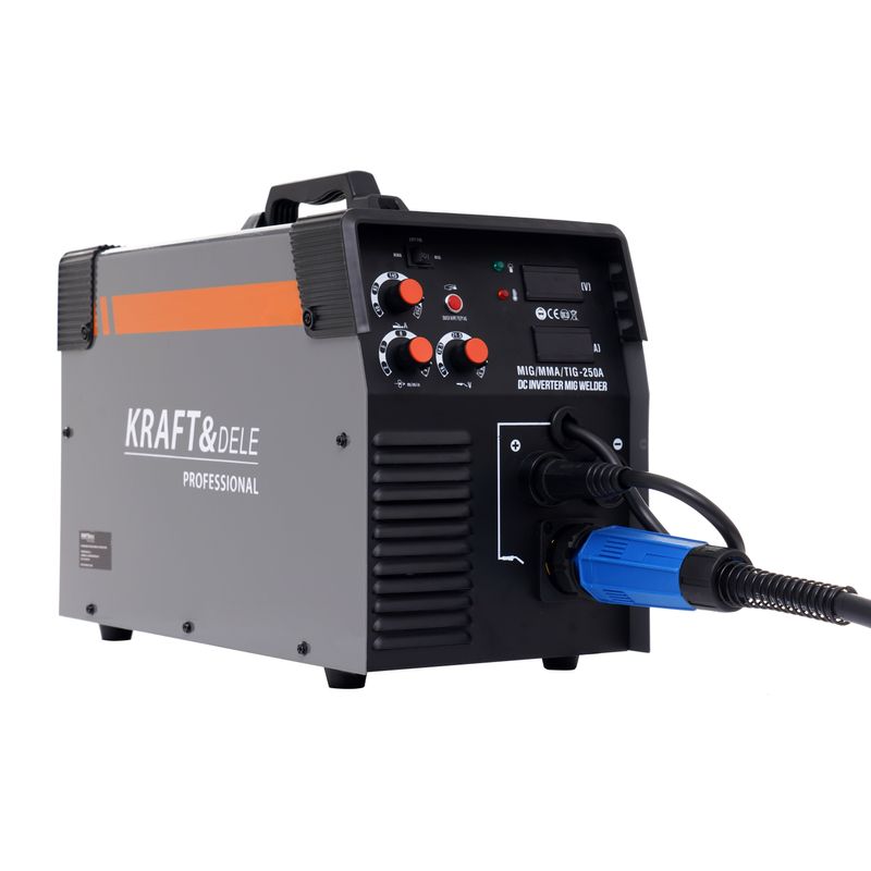 Auto si Moto - Reparatii si depanare - Scule auto - Scule si truse auto - Aparat de sudura MIG/MMA/TIG-250A, Kraft&Dele, KD1884 - Infinity.ro