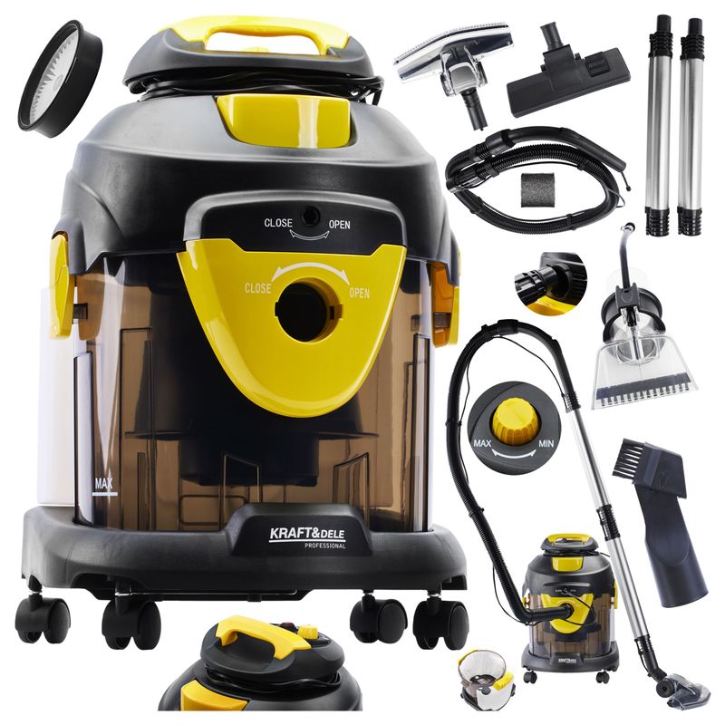 Auto si Moto - Reparatii si depanare - Scule auto - Scule si truse auto - Aspirator Umed si Uscat, KRAFT&DELE, 1400W, KD481 - Infinity.ro
