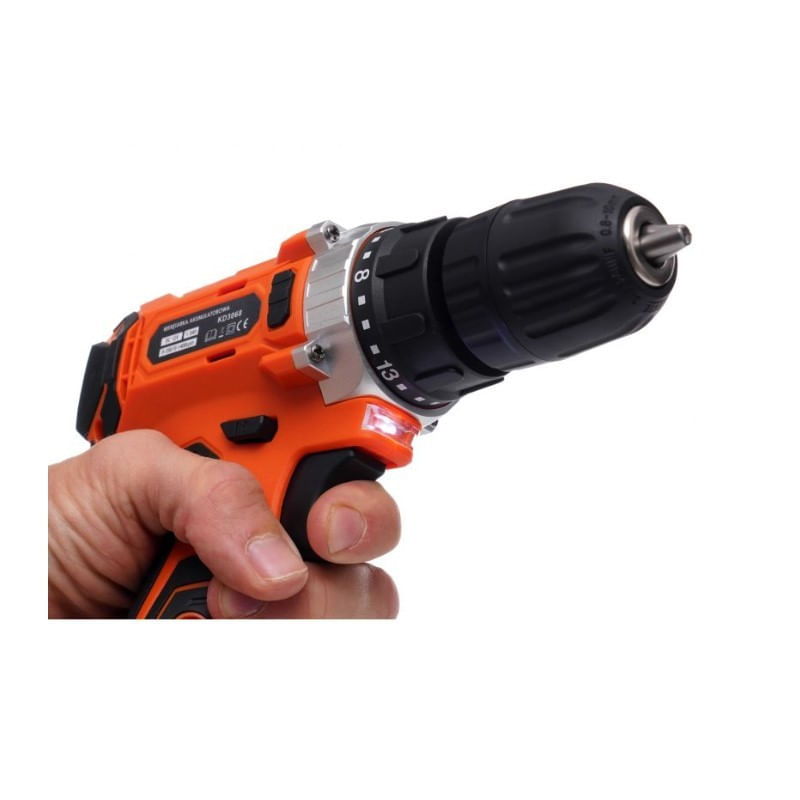 Casa si Gradina - Constructii - Scule electrice si accesorii - Masini de gaurit si insurubat - Auto filetanta cu acumulator, Kraft&Dele, 1500 mAh, LI-ION, afisaj LCD - Infinity.ro