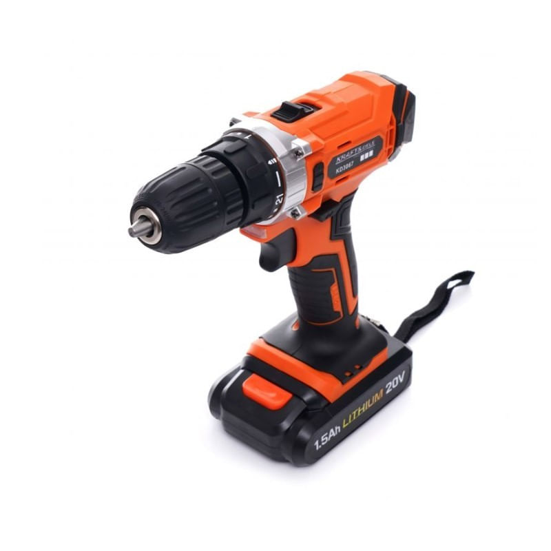 Casa si Gradina - Constructii - Scule electrice si accesorii - Masini de gaurit si insurubat - Auto filetanta cu acumulator, Kraft&Dele, 1500 mAh, LI-ION, afisaj LCD - Infinity.ro