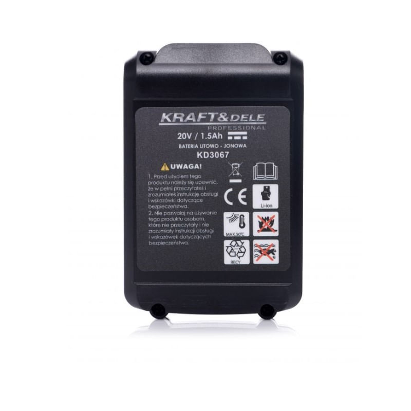 Casa si Gradina - Constructii - Scule electrice si accesorii - Masini de gaurit si insurubat - Auto filetanta cu acumulator, Kraft&Dele, 1500 mAh, LI-ION, afisaj LCD - Infinity.ro
