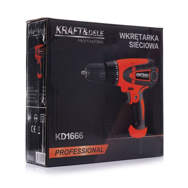Casa si Gradina - Constructii - Scule electrice si accesorii - Masini de gaurit si insurubat - Autofiletanta,  Kraft&Dele, 900W, KD1666 - Infinity.ro