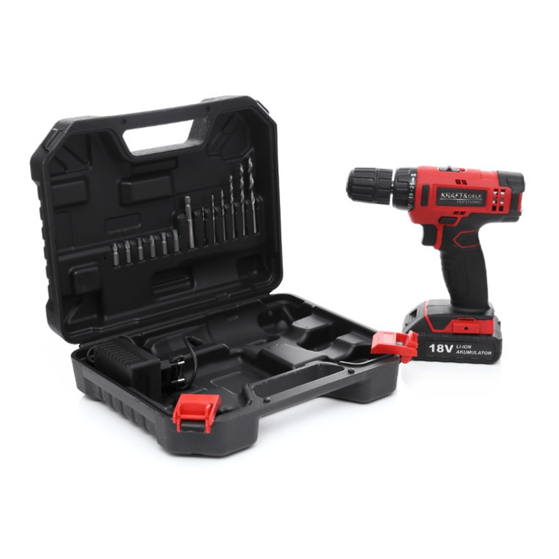 Casa si Gradina - Constructii - Scule electrice si accesorii - Masini de gaurit si insurubat - Autofiletanta, Kraft&Dele, 18 V, 1300 mAh, LI-ION - Infinity.ro