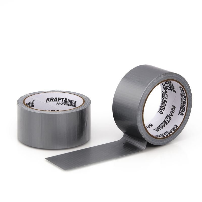 Auto si Moto - Reparatii si depanare - Scule auto - Scule si truse auto - BANDA ADEZIVA ARGINTIE 48mm x 15m, Kraft&Dele, KD11840 - Infinity.ro