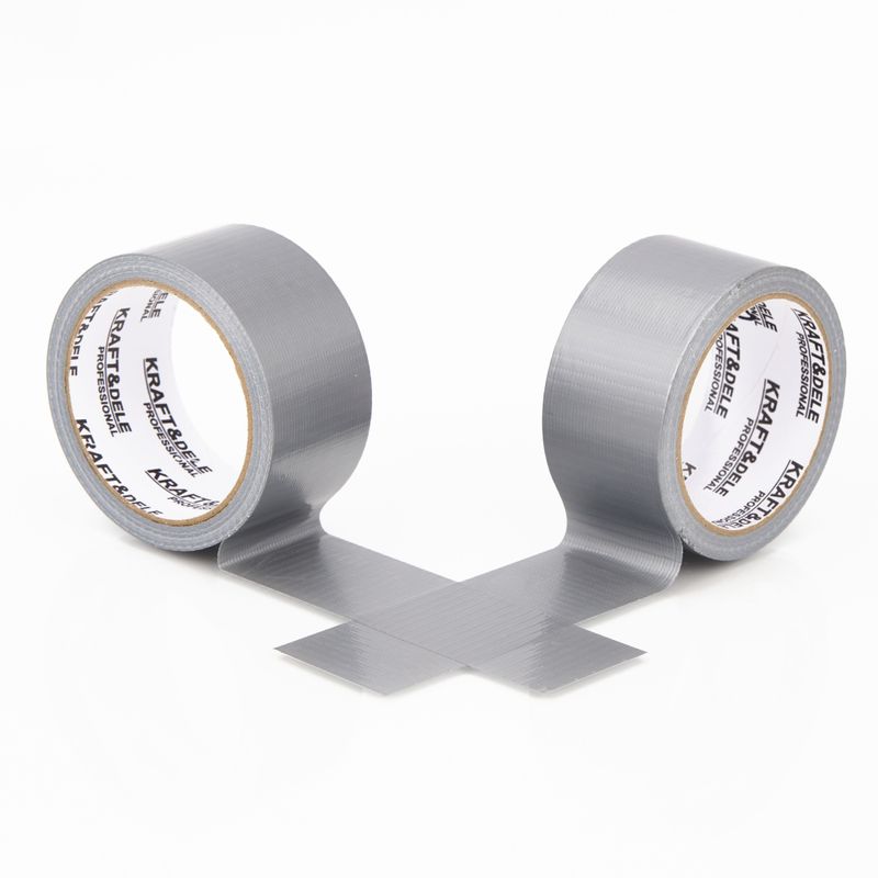 Auto si Moto - Reparatii si depanare - Scule auto - Scule si truse auto - BANDA ADEZIVA ARGINTIE 48mm x 15m, Kraft&Dele, KD11840 - Infinity.ro