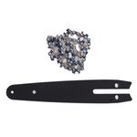 Casa si Gradina - Gradinarit si plante - Utilaje gradina - Fierastraie cu lant - Bara ghidaj cu lant, Kraft&Dele, 6", 1,1 mm, KD10584 - Infinity.ro