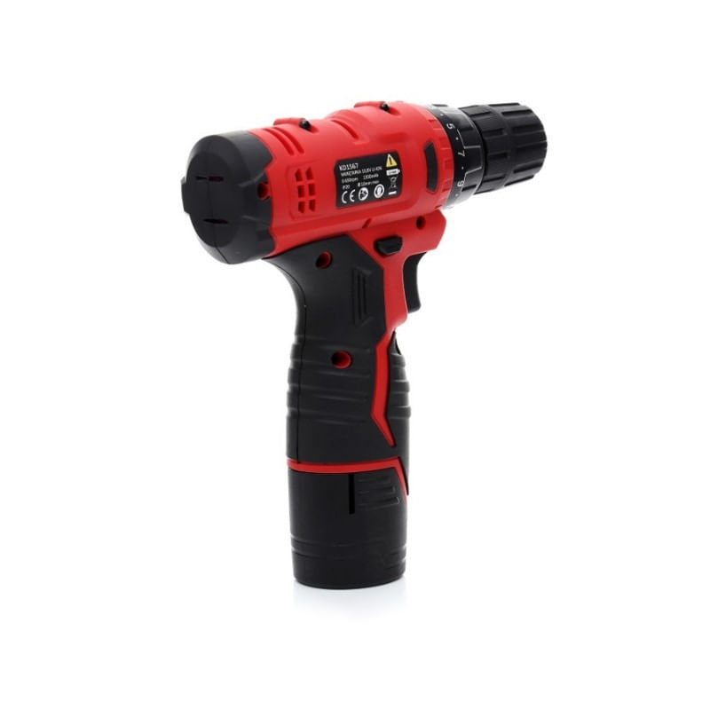 Casa si Gradina - Constructii - Scule electrice si accesorii - Masini de gaurit si insurubat - Bormasina cu acumulator, KD1567, Kraf&Dele, de 10,8V, 1300 mAh Li-Ion, 20 Nm, 650 rpm, cu LED - Infinity.ro
