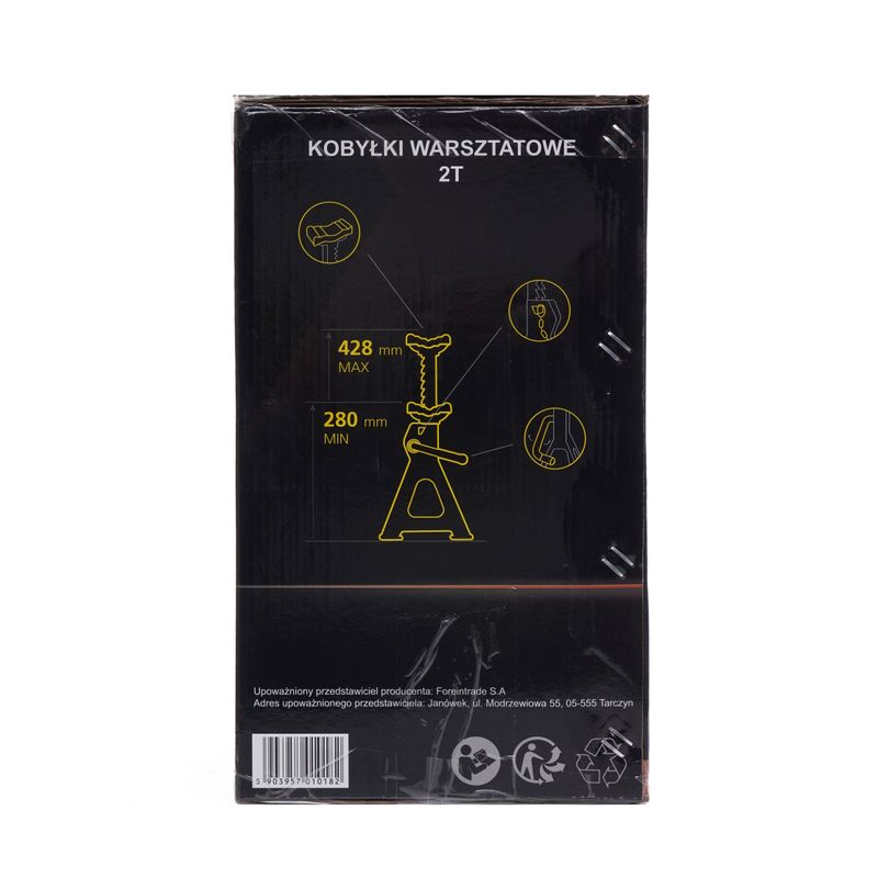 Auto si Moto - Reparatii si depanare - Scule auto - Scule si truse auto - CAPRE AUTO 2T 280-428MM, Kraft&Dele, KD3182 - Infinity.ro