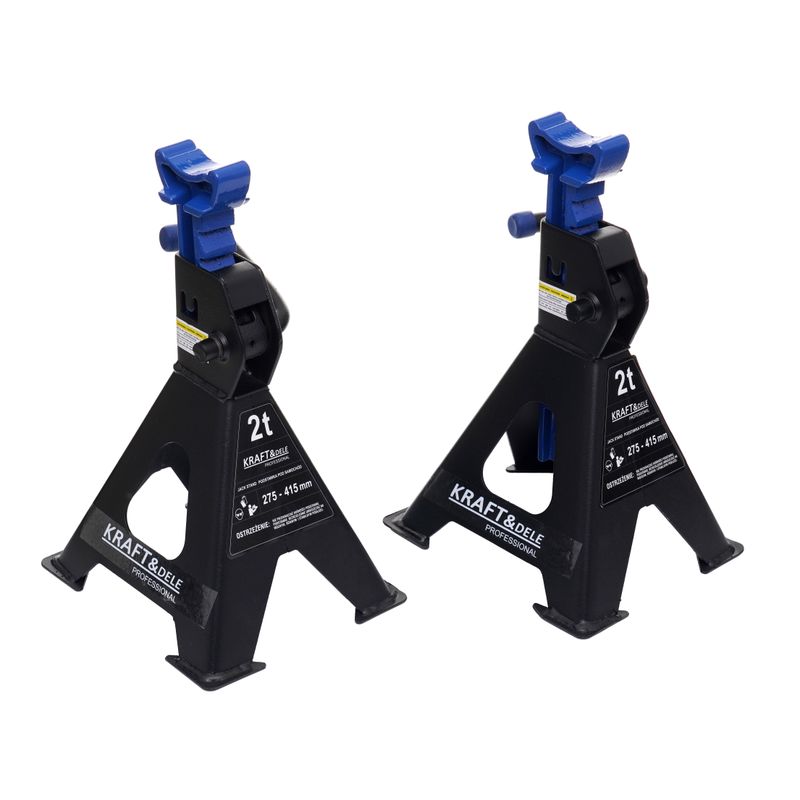 Auto si Moto - Reparatii si depanare - Scule auto - Echipamente de ridicare si sprijin - Capre auto, Kraft&Dele, KD3170, 2T, 275-415 mm - Infinity.ro