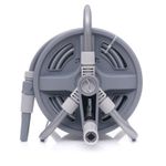 Casa si Gradina - Gradinarit si plante - Instalatii si accesorii pentru irigatii - Furtunuri de gradina si accesorii - Carucior de gradina cu furtun Kraft&Dele KD2080, 1.2 inch, 15.5 mm, rola 40 m - Infinity.ro