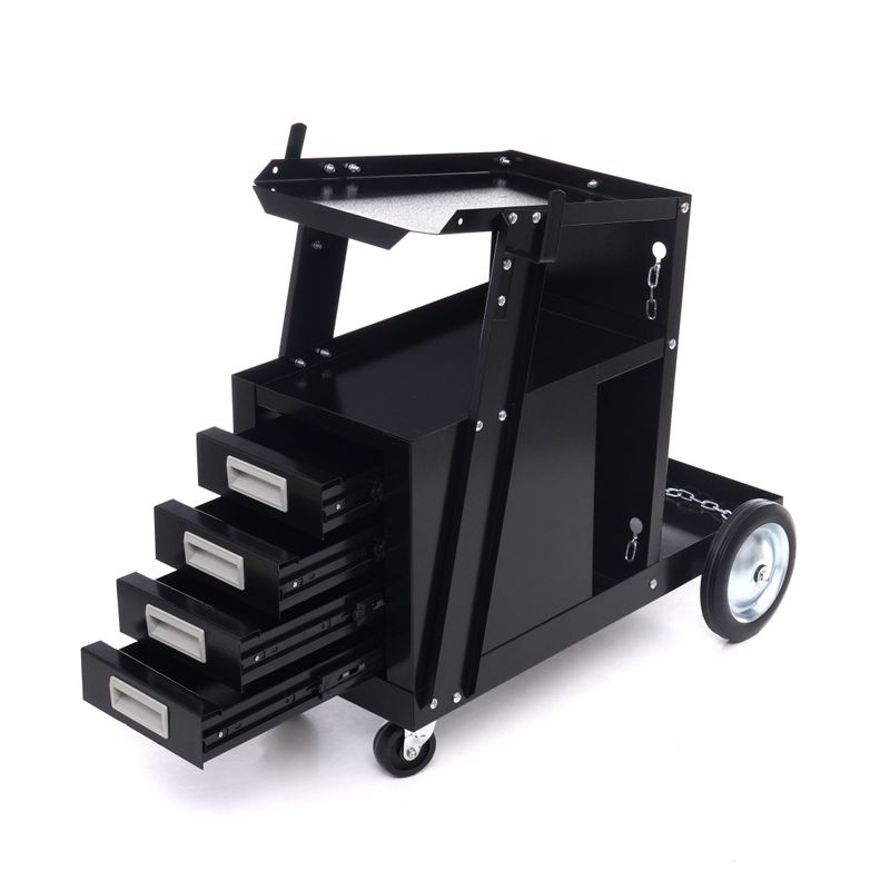 Auto si Moto - Reparatii si depanare - Scule auto - Echipamente de ridicare si sprijin - Carucior de sudura + sertare, Kraft&Dele, KD374 - Infinity.ro