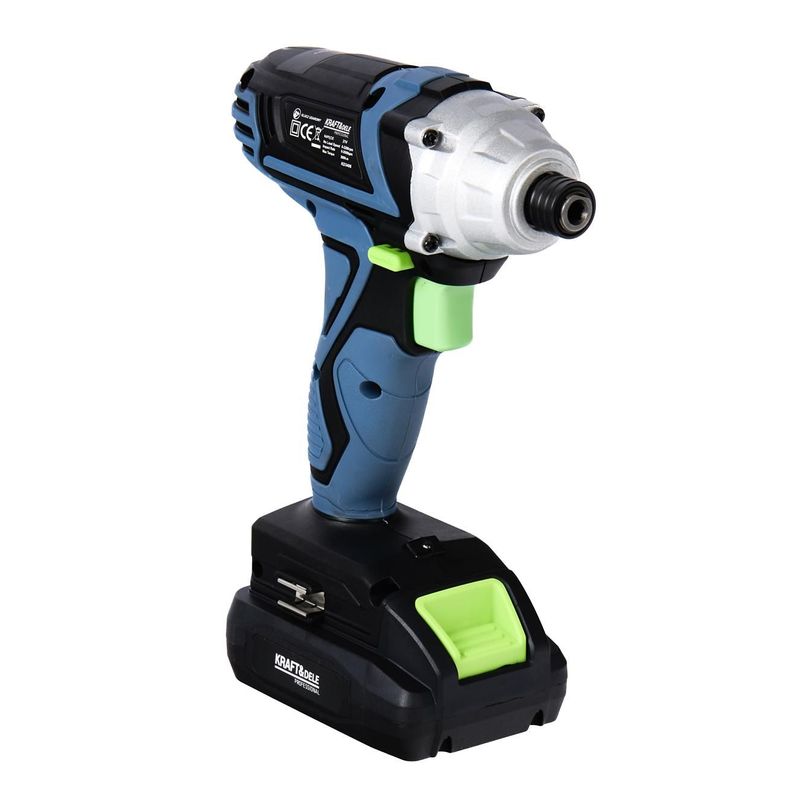 Casa si Gradina - Constructii - Scule electrice si accesorii - Masini de gaurit si insurubat - Cheie de Impact cu Acumulator 21V - Set, Kraft&Dele, KD3406 - Infinity.ro