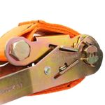 Auto si Moto - Reparatii si depanare - Scule auto - Echipamente de ridicare si sprijin - Chinga de ancoraj, Kraft&Dele, cu clichet si carlig, 6 m, 5 T, 50 mm - Infinity.ro