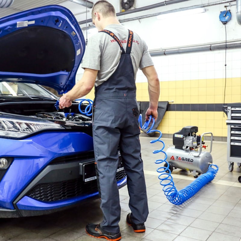 Casa si Gradina - Electrice - Echipamente electrice - Compresoare - Compresor de aer cu ulei, Tagred TA300N, 24L, 2.5kW, 8 bari - Infinity.ro