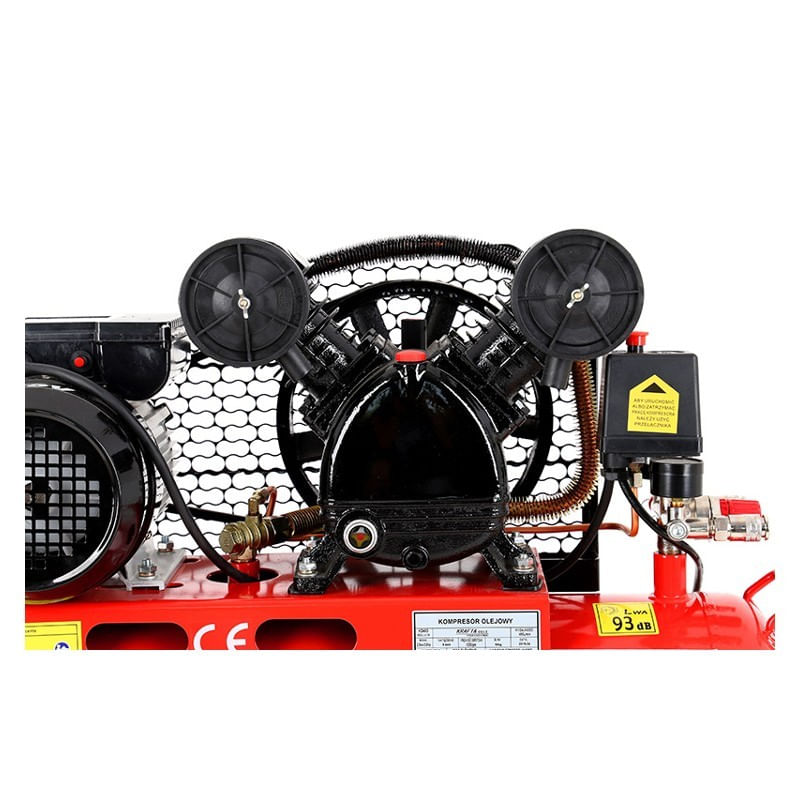 Casa si Gradina - Electrice - Echipamente electrice - Compresoare - Compresor de aer industrial, 50L 2 pistoane, KD403, Kraft&Dele - Infinity.ro